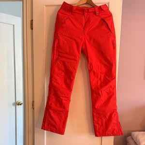 Women's Red Boot Cut Pants